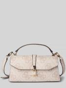 Guess Shoulder Bag in Leder-Optik Modell 'QUEENSLAND' in Stein, Größe ...