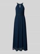 Vila Abendkleid mit Schlüsselloch-Ausschnitt Modell 'MILINA' in Marine...