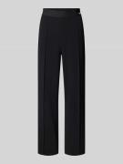 Cambio Stoffhose in verkürzter Passform Modell 'CAMERON' in Black, Grö...