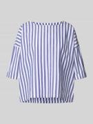 Rich & Royal Relaxed Fit Bluse mit überschnittenen Schultern in Marine...