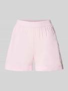 Rich & Royal Shorts mit elastischem Bund in Rosa, Größe 36