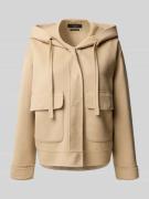 Weekend Max Mara Regular Fit Jacke mit Kapuze aus Woll-Mix Modell 'GAR...