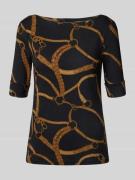Lauren Ralph Lauren T-Shirt mit 3/4-Arm Modell 'JUDY' in Black, Größe ...