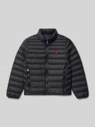 Polo Ralph Lauren Teens Steppjacke mit Stehkragen und Label-Stitching ...