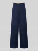 Weekend Max Mara Relaxed Fit Weite Hose aus reiner Baumwolle Modell 'A...