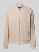 Marc O'Polo Regular Fit Strickjacke aus reiner Baumwolle in Beige, Grö...