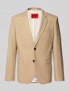 HUGO Slim Fit 2-Knopf-Sakko aus Woll-Mix Modell 'ARTI' in Beige, Größe...