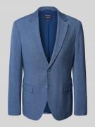 MCNEAL Slim Fit Sakko mit Brustleistentasche in Blau, Größe 50