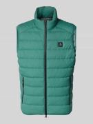 Marc O'Polo Regular Fit Steppweste mit Reißverschlusstaschen in Mint, ...