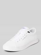 Tommy Hilfiger Low Top Sneaker mit Label Print in Weiss, Größe 40