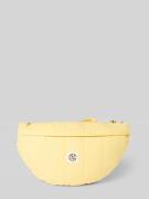 MSCH Copenhagen Bauchtasche mit Logo-Patch in Stepp-Optik in Hellgelb,...