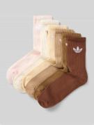adidas Originals Socken mit Label-Print im 6er-Pack in Beige, Größe 35...