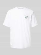 Lacoste Regular Fit T-Shirt aus reiner Baumwolle in Weiss, Größe L