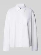 JOOP! Hemdbluse mit Knopfleiste Modell 'Bibi' in Weiss, Größe 44