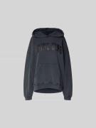Anine Bing Oversized Hoodie mit Kapuze in Black, Größe L
