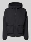 adidas Sportswear Jacke mit aufgesetzten Pattentaschen in Black, Größe...