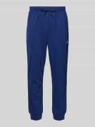 adidas Sportswear Sweatpants mit elastischem Bund in Marine, Größe L