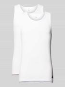 adidas Sportswear Tanktop mit Label-Print im 2er-Pack in Weiss, Größe ...