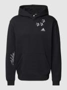 adidas Sportswear Hoodie mit Motiv-Stitching in Black, Größe S