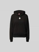 Kenzo Hoodie mit Logo-Print in Black, Größe L