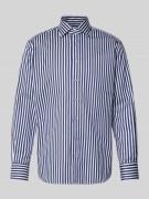 ETERNA Modern Fit Business-Hemd mit Kentkragen in Marine, Größe 40