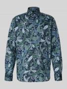 ETERNA Modern Fit Business-Hemd mit Knopfleiste in Gruen, Größe 40