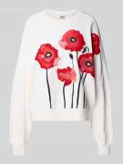Drykorn Relaxed Fit Sweatshirt Modell 'ASTERA' in Offwhite, Größe L