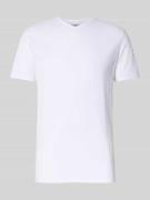 SELECTED HOMME Regular Fit T-Shirt aus Baumwoll-Mix Modell 'NEWPIMA' i...