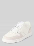 Marc O'Polo Low Top Sneaker aus echtem Leder in Weiss, Größe 40