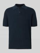 Marc O'Polo Regular Fit Poloshirt aus reiner Baumwolle in Marine, Größ...