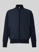 bugatti Regular Fit Bomberjacke aus reiner Baumwolle mit Reißverschlus...