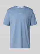 Marc O'Polo Regular Fit T-Shirt aus reiner Baumwolle in Sky, Größe L
