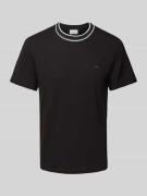 Lacoste Regular Fit T-Shirt aus Baumwoll-Mix in Black, Größe L