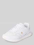 Tommy Hilfiger Low Top Sneaker aus echtem Leder in Weiss, Größe 37