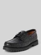 Copenhagen Loafers mit profilierter Sohle Modell 'CPH616' in Black, Gr...