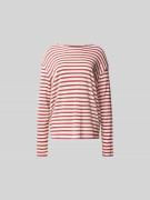 Closed Longsleeve aus reiner Baumwolle in Rot, Größe M