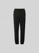 Kenzo Sweatpants mit Logo-Applikation in Black, Größe L