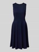 Lauren Ralph Lauren Knielanges Kleid aus Viskose-Mix Modell 'Charley' ...
