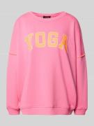 miss goodlife Oversized Sweatshirt aus reiner Baumwolle mit Statement-...