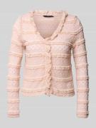 Vero Moda Regular Fit Blusentop aus Baumwoll-Mix Modell 'COCO' in Rosa...
