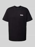 Balr. T-Shirt mit Logo und Rundhalsausschnitt in Black, Größe XXL