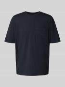 ARMANI EXCHANGE Relaxed Fit T-Shirt aus reiner Baumwolle mit Brusttasc...