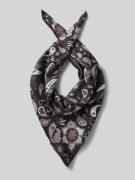 Codello Seidentuch mit Paisley-Muster in Black, Größe 1