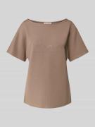 Christian Berg Woman Sweatshirt mit 1/2-Arm in Mittelbraun, Größe L