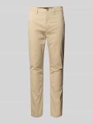 Tommy Hilfiger Slim Fit Chino aus Baumwoll-Mix in Beige, Größe 31/32