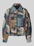 Scotch & Soda Jacke mit Reißverschluss in Blau, Größe L