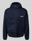 Napapijri Jacke mit Kapuze und Reißverschlusstaschen Modell 'BIOIS' in...
