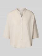 ZABAIONE Regular Fit Bluse mit Tunikakragen Modell 'Li44araa' in Beige...