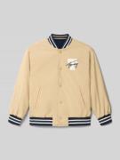 Tommy Hilfiger Teens Regular Fit Wende-Blouson aus Baumwolle in Camel,...