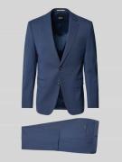 BOSS Slim Fit Anzug mit Schurwoll-Anteil Modell 'H-HUGE' in Marine, Gr...